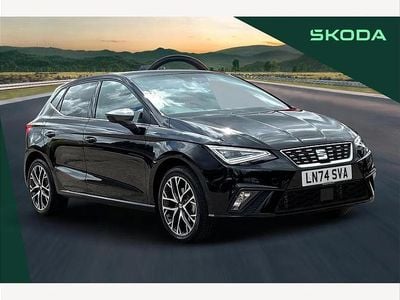 Midnight black Used 2024 Seat Ibiza XCELLENCE Hatchback | £17,900 (Fair price)