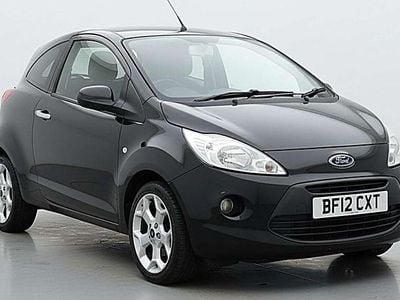 Begagnad Ford Ka Titanium 69 HK (50 kW) 2012 Svart Halvkombi