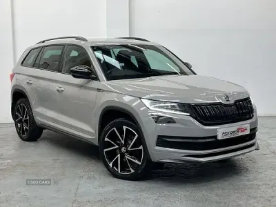 Used Skoda Kodiaq SportLine 200 HP (147 kW) 2020 Grey SUV