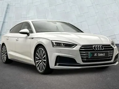 Used Audi A5 S-Line 147 HP (108 kW) 2019 White Coupe