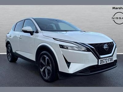 White Used 2022 Nissan Qashqai N-Connecta SUV | £19,073 (Fair price)