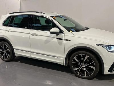 White Used 2021 VW Tiguan R-line SUV | £22,498 (Fair price)