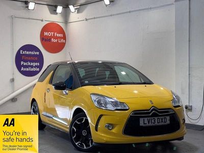 Yellow Used 2013 Citroën DS3 Hatchback | £3,999 (A bit pricey)