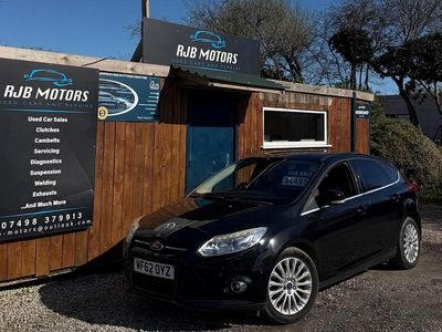 Used Ford Focus Titanium X 125 HP (91 kW) 2012 Black Hatchback