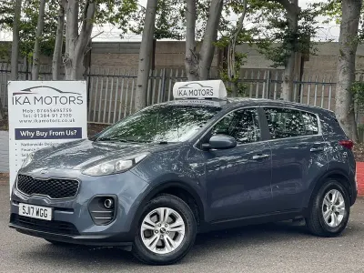 Used Kia Sportage 115 HP (84 kW) 2017 Blue SUV