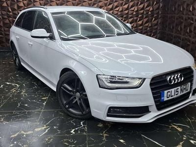 Used Audi A4 S-Line 150 HP (110 kW) 2015 White Estate