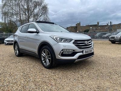 Used Hyundai Santa Fe Premium SE 2016 Silver SUV