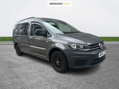 Usado VW Caddy Startline 102 CV (75 kW) 2016 Gris Monovolumen
