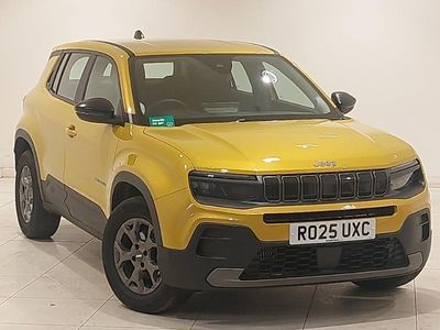 Used Jeep Avenger Longitude 100 HP (73 kW) 2025 Yellow SUV