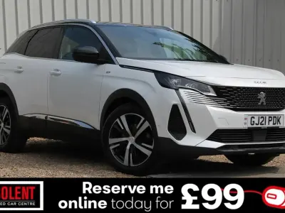 Used Peugeot 3008 GTi 131 HP (96 kW) 2021 White SUV