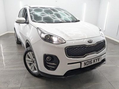 Used Kia Sportage 130 HP (95 kW) 2016 White SUV