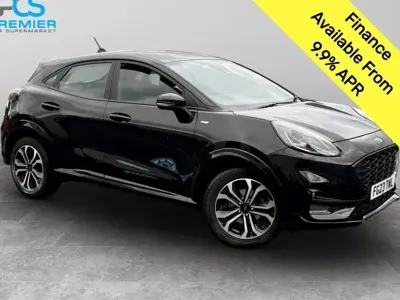 Begagnad Ford Puma ST-Line 125 HK (91 kW) 2023 Svart SUV