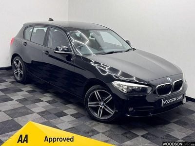 Black Used 2017 BMW 118 Sport Line Hatchback | £8,250 (Fair price)
