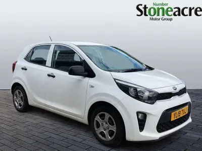 Used Kia Picanto 66 HP (48 kW) 2019 White Hatchback