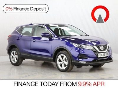 Used Nissan Qashqai Acenta Premium 115 HP (84 kW) 2018 Blue SUV