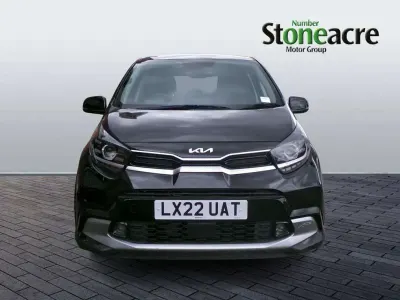 Used Kia Picanto X-Line 67 HP (49 kW) 2022 Black Hatchback