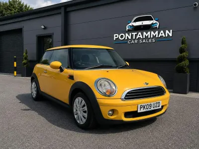 Used Mini ONE Hatch 95 HP (69 kW) 2009 Yellow Hatchback