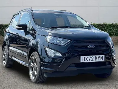 Second-hand Ford Ecosport ST-Line 125 CP (91 kW) 2022 Negru SUV