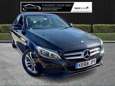 Used Mercedes C300 2017 Black Sedan