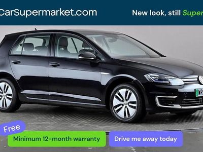 Used VW e-Golf 99 kW (135 HP) 2019 Black Hatchback