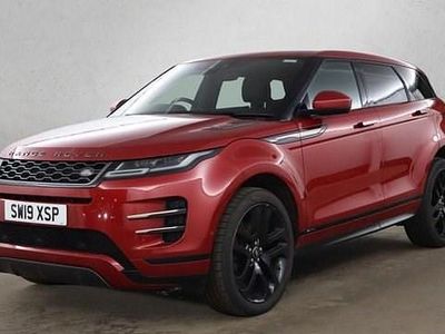 Used Land Rover Range Rover evoque SE Dynamic 180 HP (132 kW) 2019 Red SUV