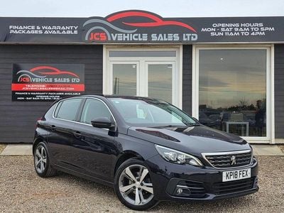 Used Peugeot 308 Allure 130 HP (95 kW) 2018 Blue Hatchback