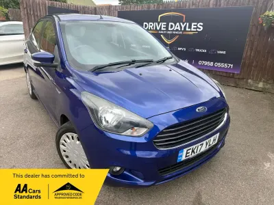 Used Ford Ka Plus Studio 70 HP (51 kW) 2017 Blue Hatchback