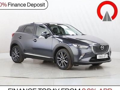 Usado Mazda CX-3 Inclusive 121 HP (88 kW) 2018 Cinzento SUV
