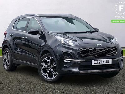 used Kia Sportage ESTATE 1.6T GDi ISG GT-Line 5dr DCT Auto [AWD] [Front and rear parking,Lane keep assist,Reversing camera,Steering wheel mounted audio controls,Bluetooth audio streaming,Electrically adjustable/heated/folding door mirrors,Privacy glass,19"Allo