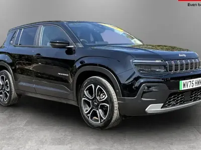 Used Jeep Avenger EV Summit 114 kW (156 HP) 2025 Black SUV