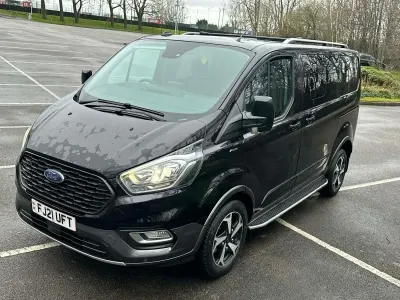 Used Ford Transit Custom Active 185 HP (136 kW) 2021 Black Van