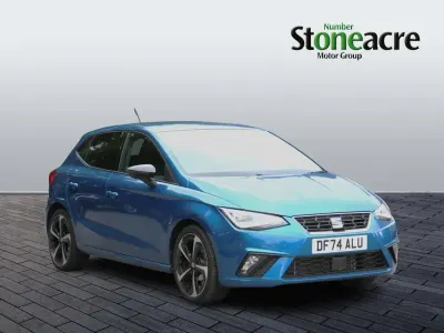 Used Seat Ibiza FR Sport 94 HP (69 kW) 2024 Blue Hatchback