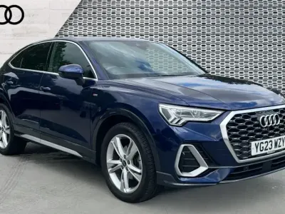 Used Audi Q3 S-Line 150 HP (110 kW) 2023 Blue SUV
