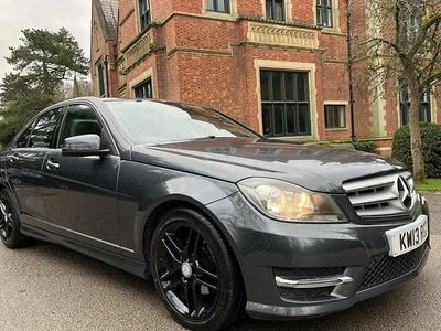Grey Used 2013 Mercedes C220 AMG Sedan | £5,781 (Fair price)
