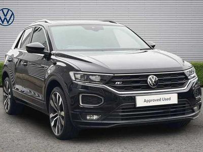 Begagnad VW T-Roc R-line 150 HK (110 kW) 2022 Svart SUV
