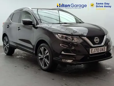 Used Nissan Qashqai N-Connecta 140 HP (102 kW) 2020 Black SUV