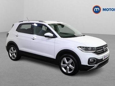 Used VW T-Cross SEL 110 HP (80 kW) 2022 White SUV