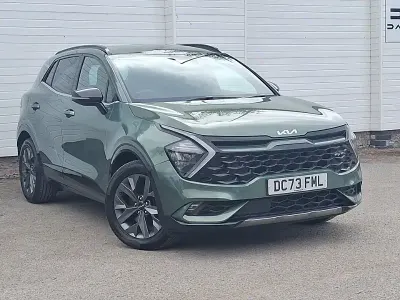 Used Kia Sportage GT-Line 136 HP (100 kW) 2023 Green SUV
