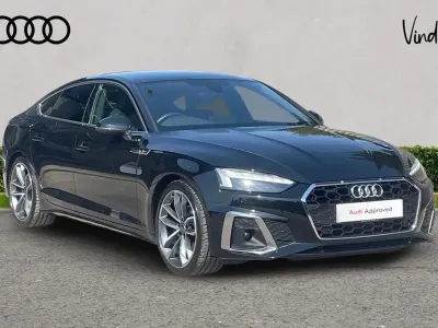 Used Audi A5 S-Line 161 HP (118 kW) 2023 Black Coupe