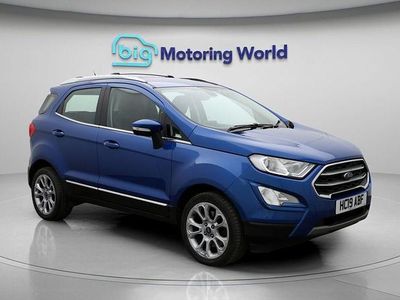 Used Ford Ecosport Titanium 123 HP (90 kW) 2019 Blue SUV