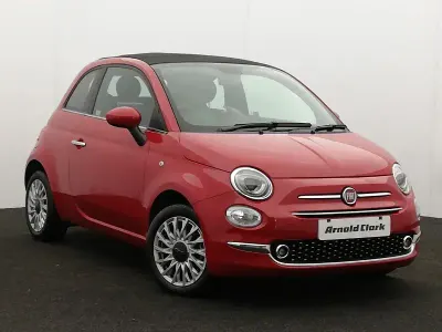 Used Fiat 500C 70 HP (51 kW) 2025 Red Cabriolet