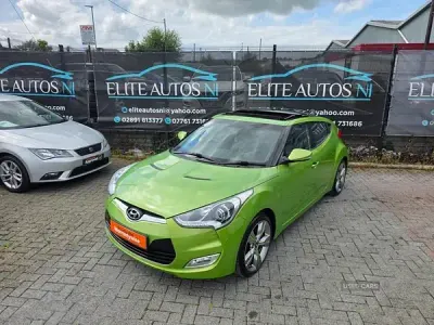 Used Hyundai Veloster Sport 140 HP (102 kW) 2012 Green Hatchback