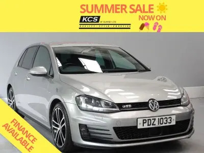 Used VW Golf VII GTD 184 HP (135 kW) 2017 Silver Hatchback