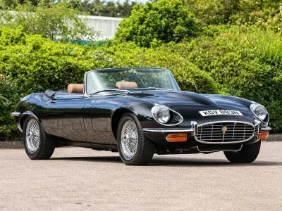 Used Jaguar E-Type S 1974 Black Cabriolet