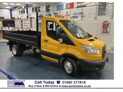 Used Ford Transit 125 HP (91 kW) 2016 Yellow Cabriolet