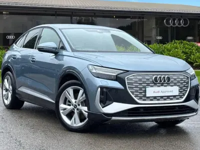 Used Audi Q4 e-tron S-Line 150 kW (204 HP) 2025 Blue SUV