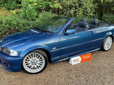 Used BMW 330 Cabriolet Sport Line 2003 Blue Cabriolet
