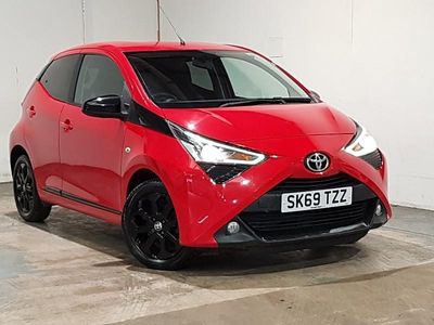Used Toyota Aygo Trend 72 HP (52 kW) 2019 Red Hatchback