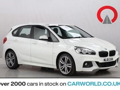White Used 2018 BMW 218 M Sport Hatchback | £12,400 (Fair price)