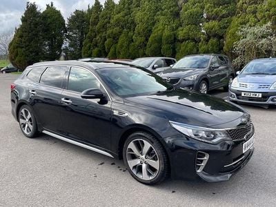 Used Kia Optima GT-Line S 139 HP (102 kW) 2017 Black Estate